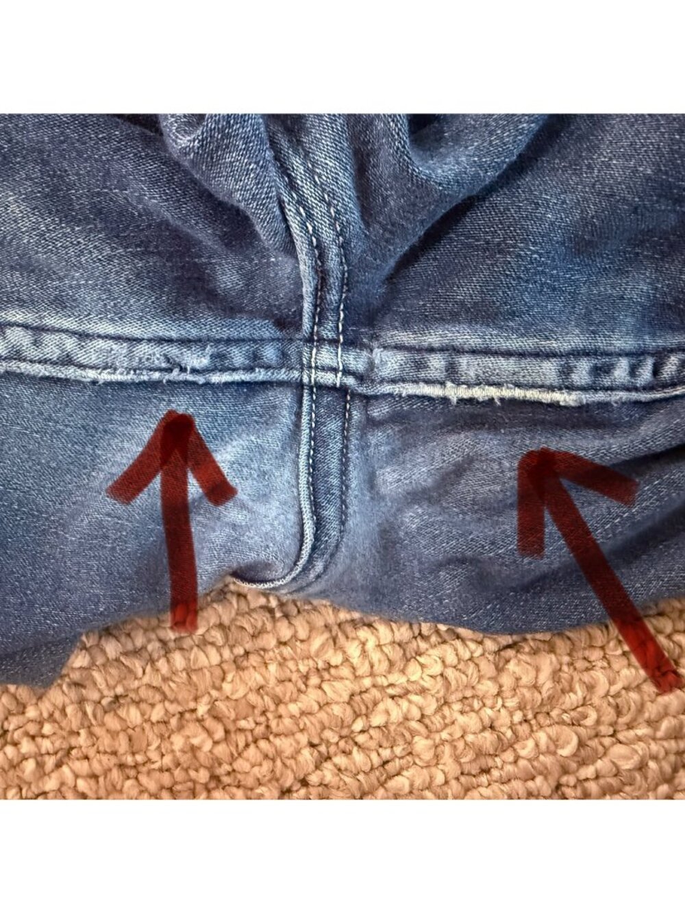Abercrombie & Fitch - High Rise Jean Legging - Size 30" / 10 Short - 26" Inseam - Picture 6 of 11